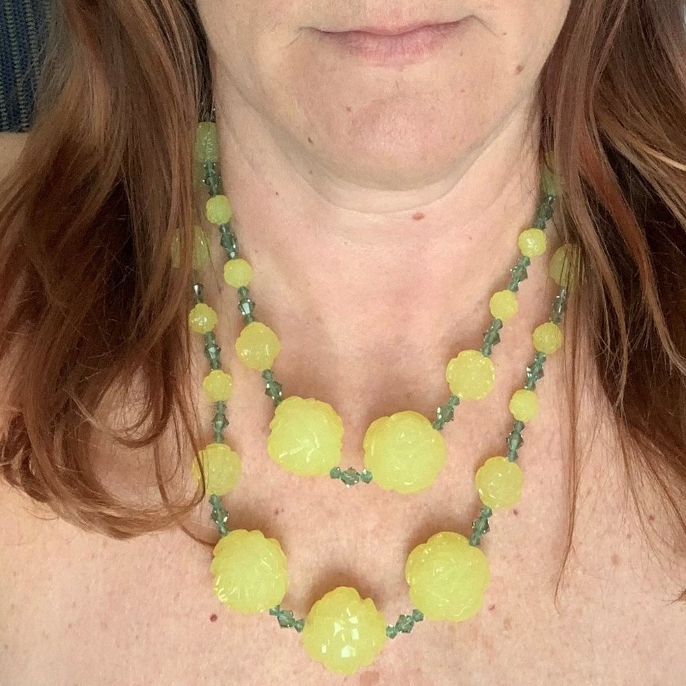 Tarina Tarantino Rose Double Strand Necklace